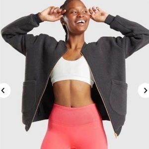Gymshark Whitney Black Reversible Jacket